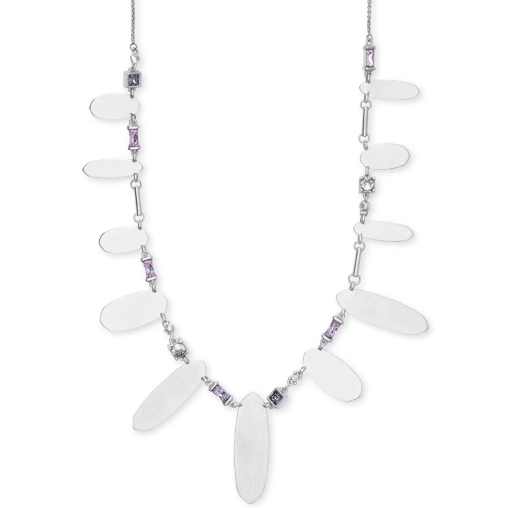 $110 Kendra Scott Airella Silver Choker Necklace